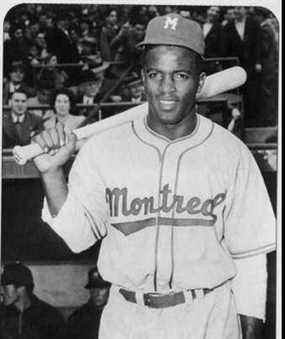 Jackie Robinson a fait ses débuts professionnels avec les AAA Royals de Montréal. La ville a une longue histoire de baseball. POST MÉDIA