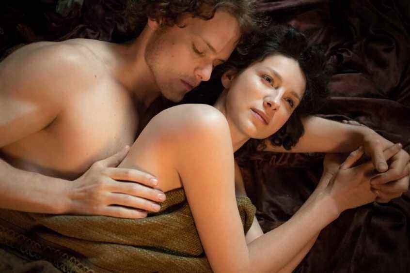 outlander saison 1 sam heughan et caitriona balfe