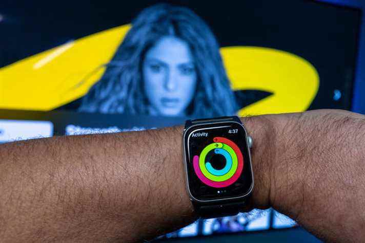 Apple Watch et Apple TV Fitness+.