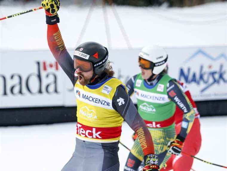 Avec sa victoire à Nakiska, Kristofer Mahler fait une offre audacieuse pour une place olympique en ski cross