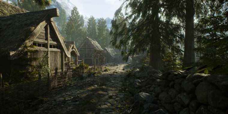 Le village Riverwood de Skyrim recréé dans Unreal Engine 5
