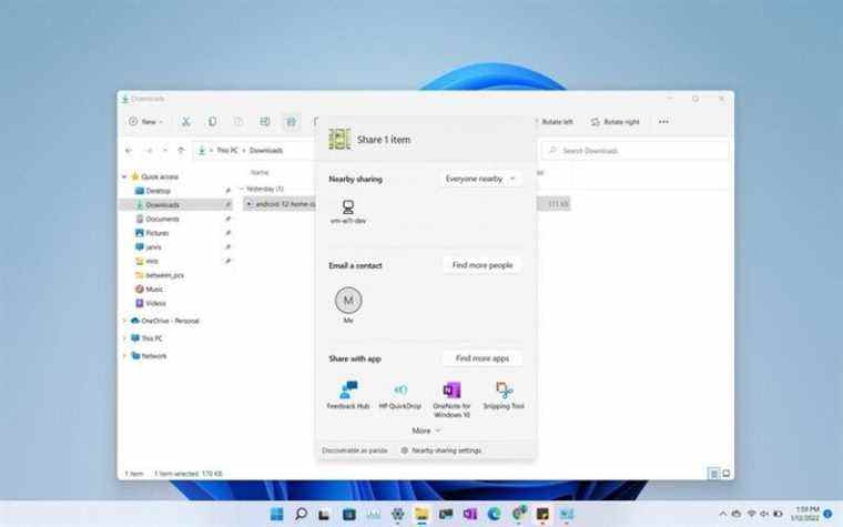 Comment utiliser le partage à proximité sur Windows 11