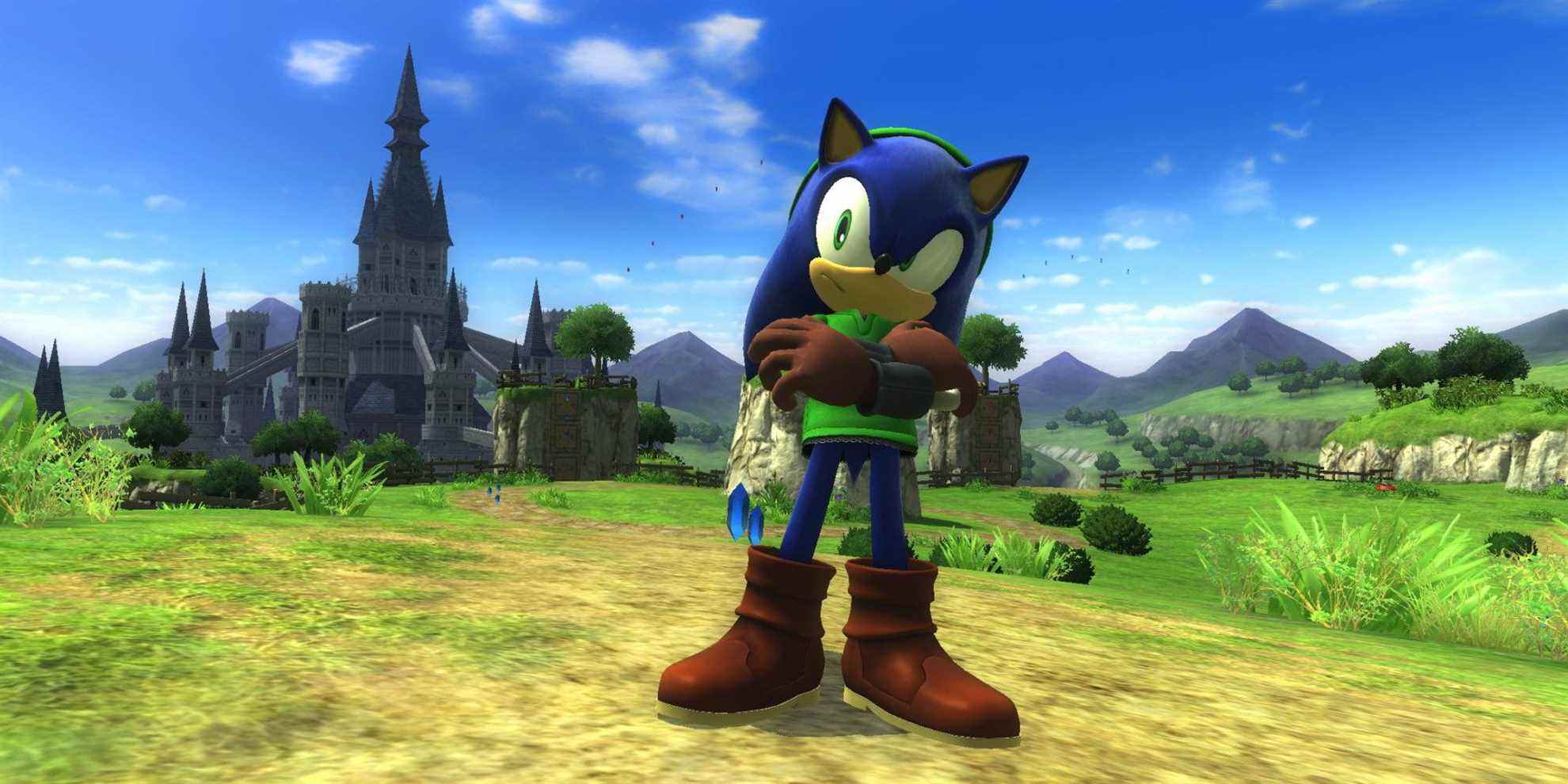 Sonic Lost World Zelda DLC Restoration sortira le mois prochain
