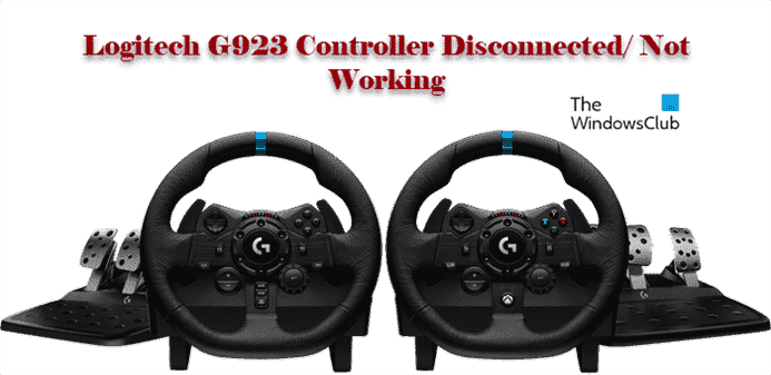 Manette Logitech G923 déconnectée ou ne fonctionnant pas sur PC