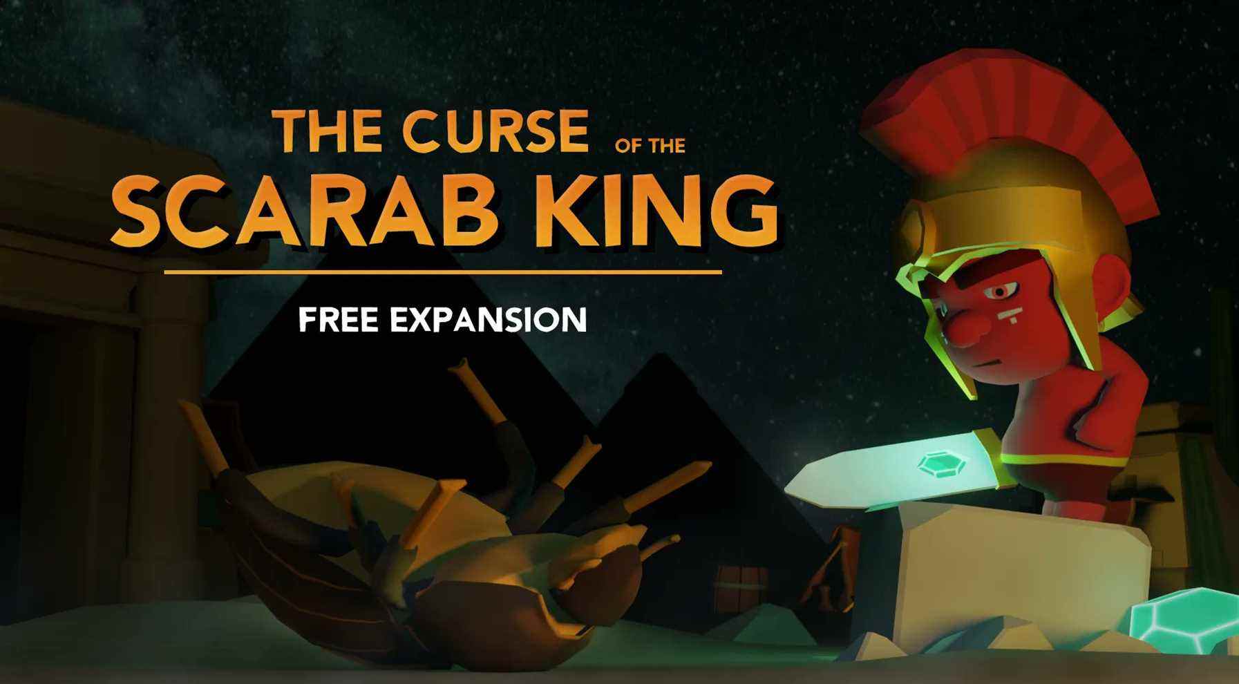 Annonce de l'extension Cannibal Cuisine Curse of the Scarab King
