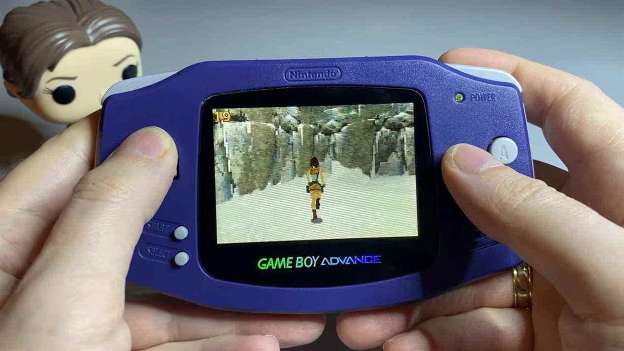 Aléatoire: l'OG Tomb Raider a l'air incroyable sur Game Boy Advance
