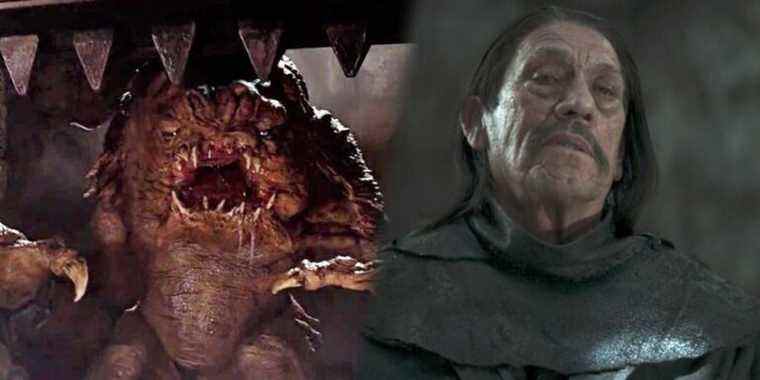 Le livre de Boba Fett : Danny Trejo et A Rancor sont tout sourire dans BTS Photo
