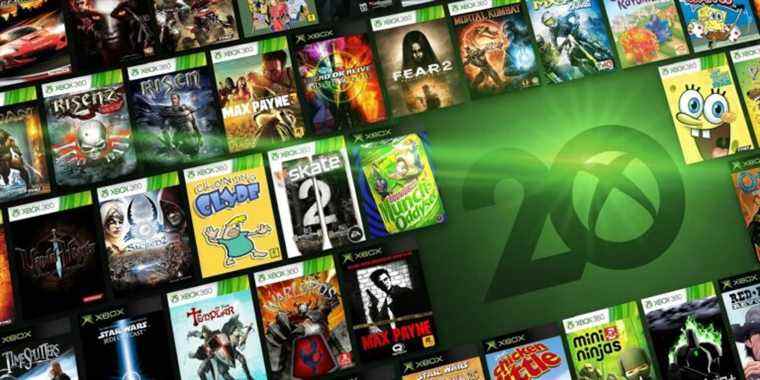 La vente de rétrocompatibilité permet aux joueurs d'obtenir des jeux Xbox Classic 360 et originaux incroyablement bon marché
