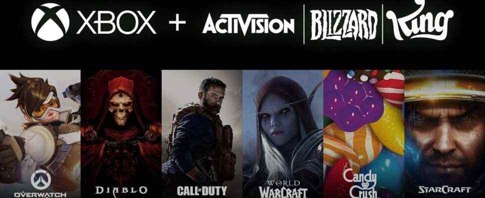 Xbox acquiert Activision Blizzard, possédera Call of Duty, Warcraft et plus