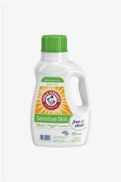 Arm & Hammer Détergent à lessive liquide sans peau sensible et transparent