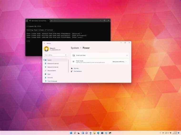 Comment changer les modes d’alimentation pour les performances ou la batterie sur Windows 11