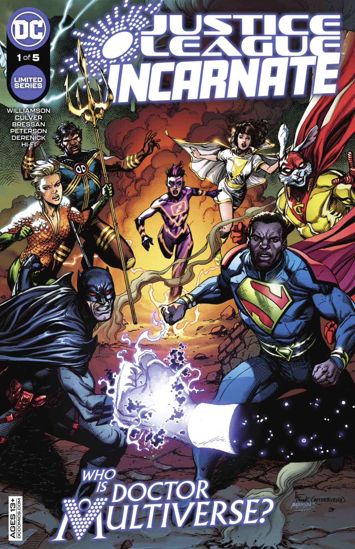 Couverture de la Justice League Incarnate #1