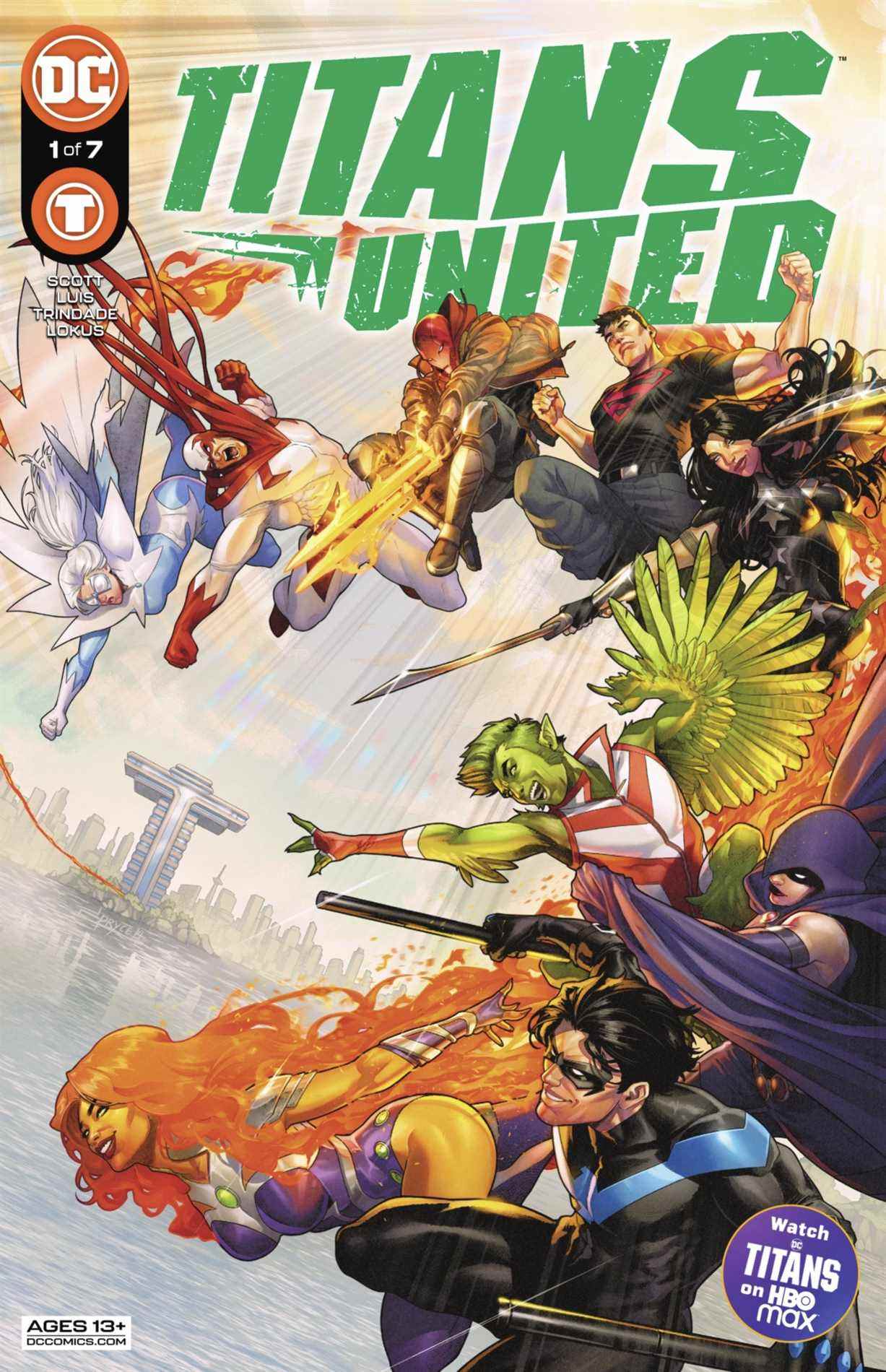 Couverture de Titans United #1