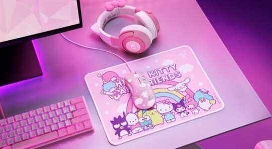 Razer lance de nouveaux écouteurs, souris et chaise de jeu Hello Kitty