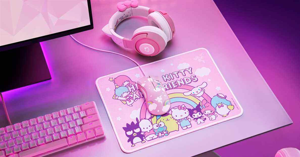 Razer lance de nouveaux écouteurs, souris et chaise de jeu Hello Kitty
