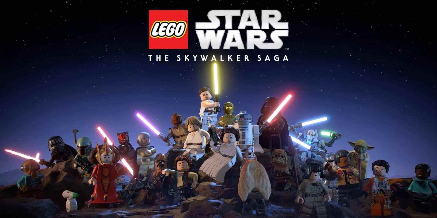 Contenu de LEGO Star Wars : The Skywalker Saga Deluxe Edition
