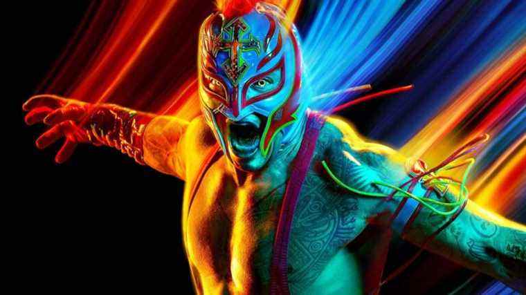     La WWE revient avec WWE 2K22 en mars et Rey Mysterio est en couverture

