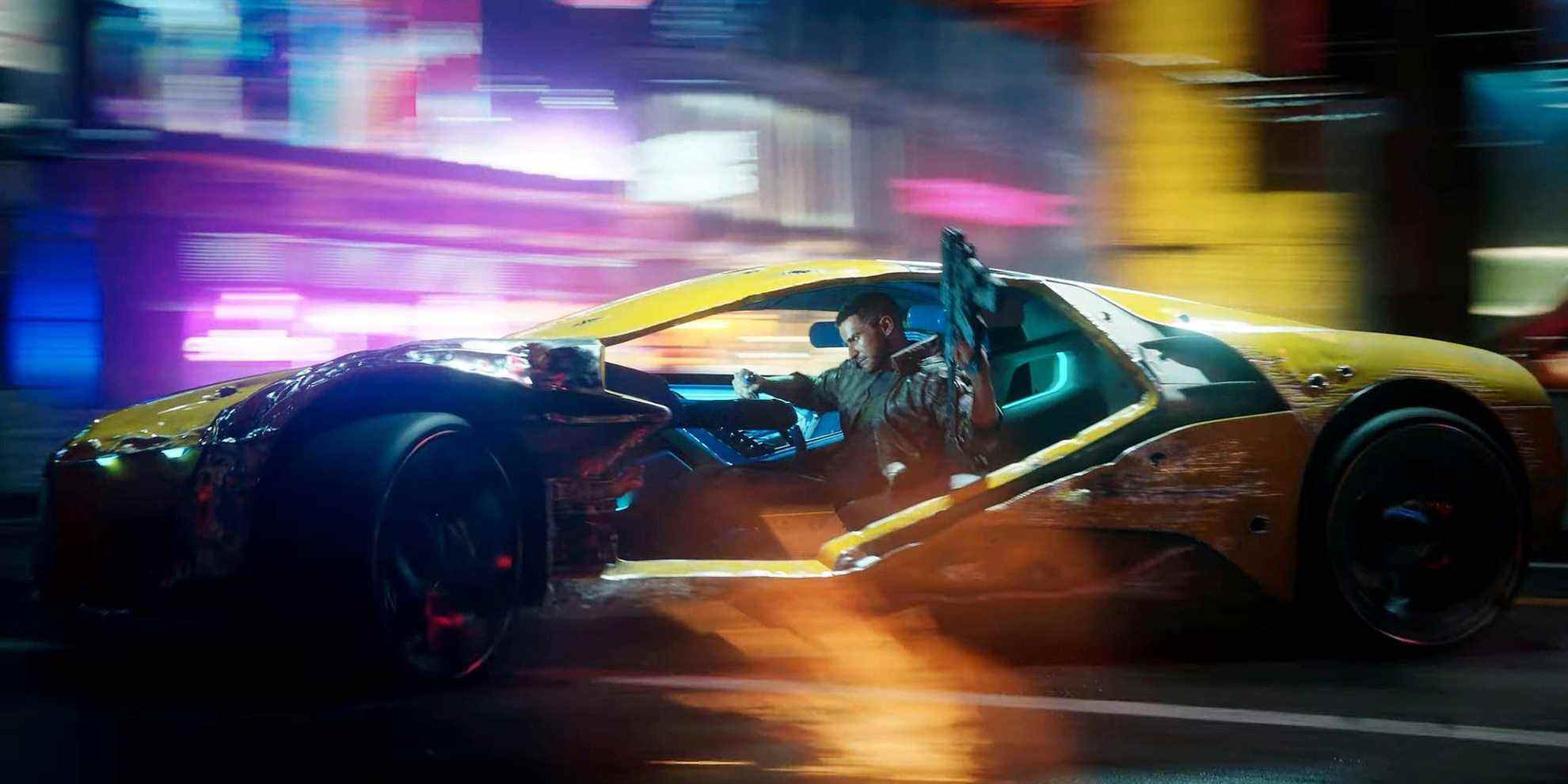 Le directeur de quête de Cyberpunk 2077 dit que le manque de poursuites en voiture est normal, cite Elden Ring et Sonic