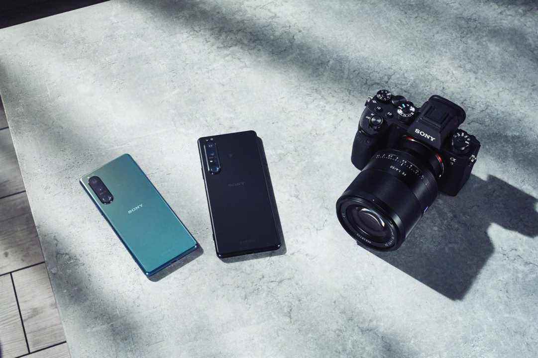 Sony Xperia 1 III et Xperia 5 III