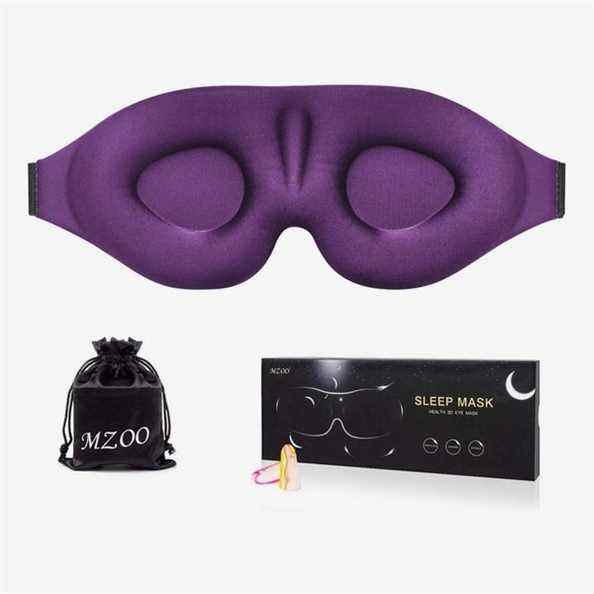 Masque pour les yeux de sommeil MZOO 