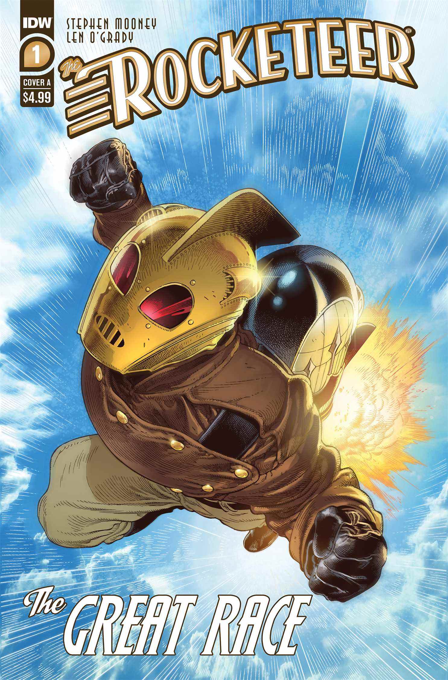 Couverture principale de The Rocketeer : The Great Race #1