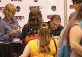 Pain de viande signe des autographes à Fan Expo Canada à Toronto le 1er septembre 2017. Jack Boland/Toronto Sun