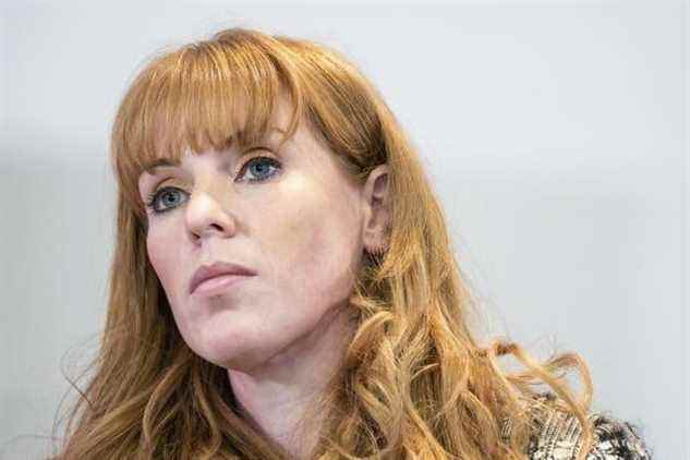 La chef adjointe travailliste Angela Rayner