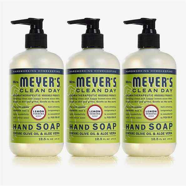 Savon pour les mains Mrs. Meyer's Clean Day Verveine citronnée