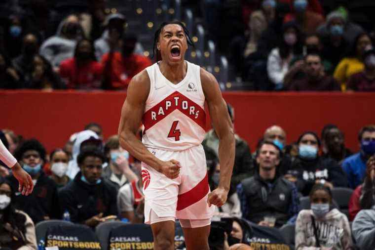 Les Raptors de Toronto reçoivent un coup de pouce de la recrue Barnes dans la victoire contre les Wizards