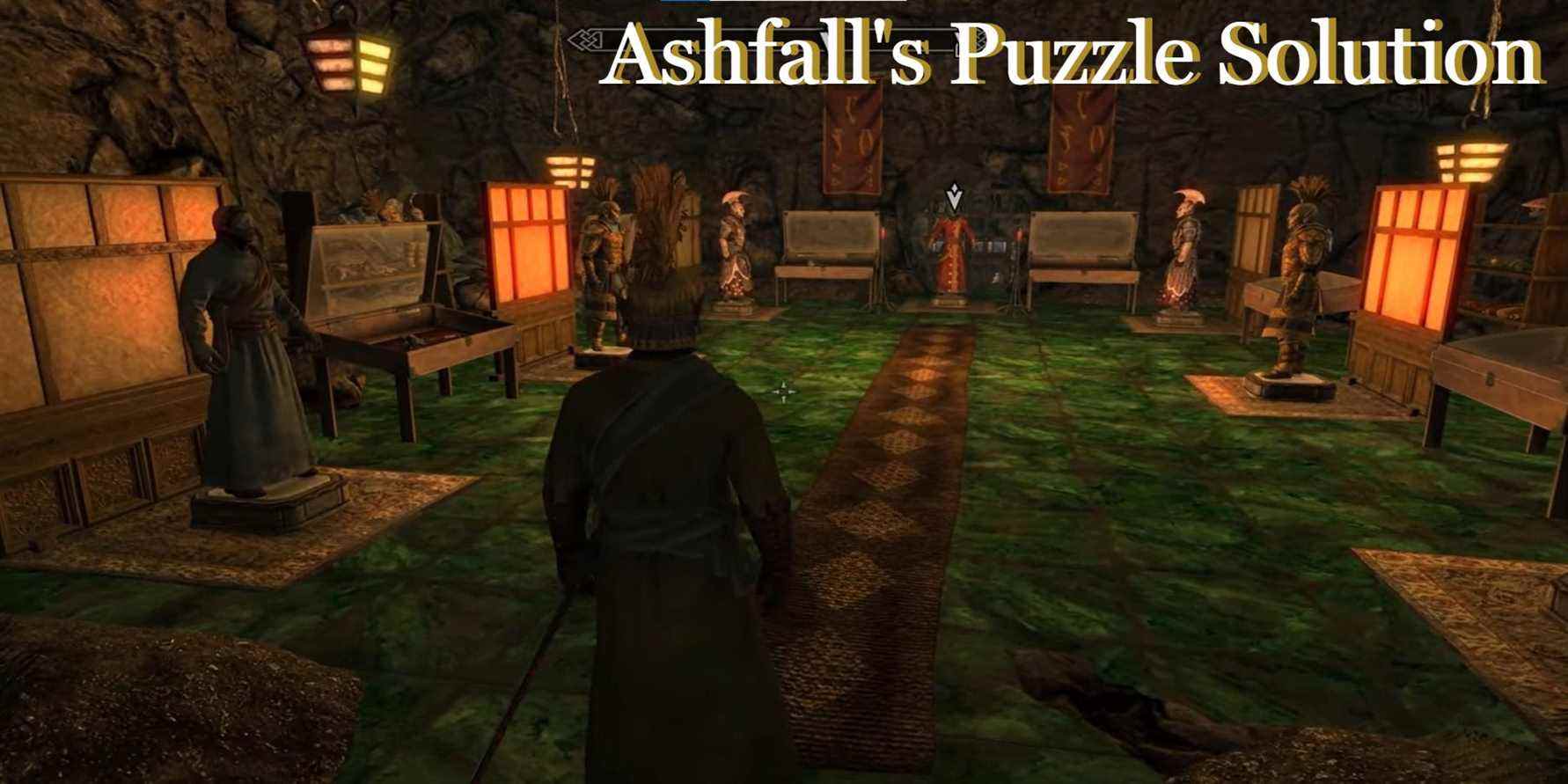 Skyrim: Solution de puzzle de déchirure d'Ashfall
