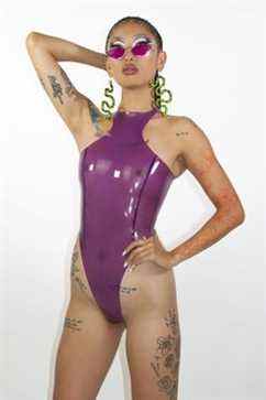 Body Racer lilas transparent