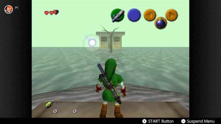 L'émulation Ocarina of Time Switch Online apporte une légère amélioration
