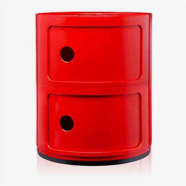 Kartell Componibili Meuble de Rangement — Rouge