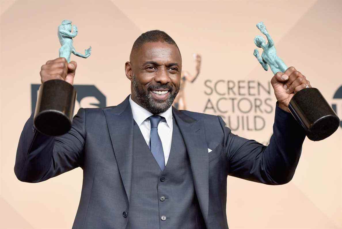 Elba en 2016, remportant deux SAG Awards, dont un pour Luther