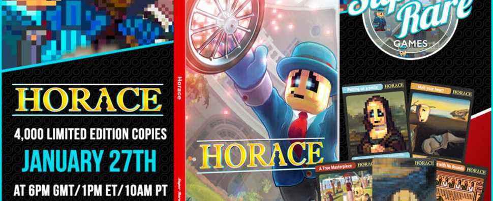 Horace obtient une version physique sur Switch