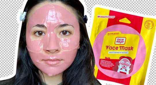 Désolé, mais j'ai essayé le masque facial de Bologne