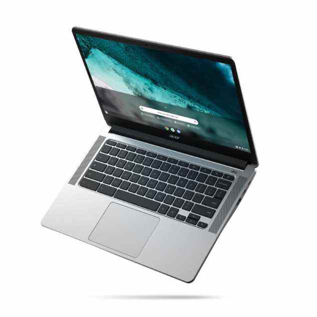 Le Chromebook 314 est doté de haut-parleurs stéréo orientés vers le haut avec DTS Audio et de graves et d'aigus réglables. 