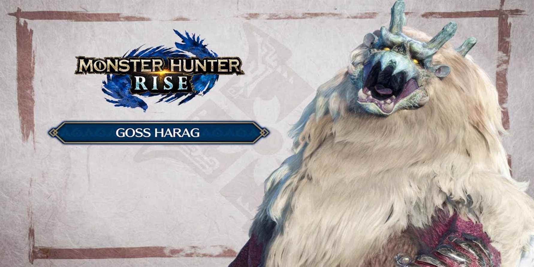 Monster Hunter Rise: Comment obtenir la bile de Goss Harag
