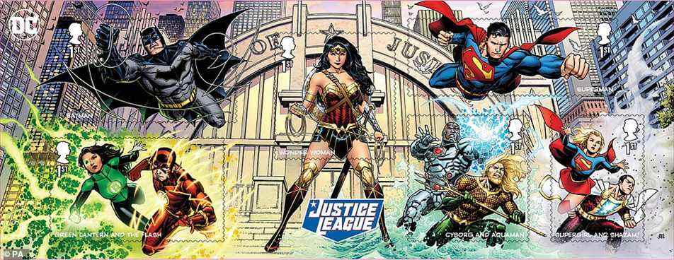 Timbre de la Justice League