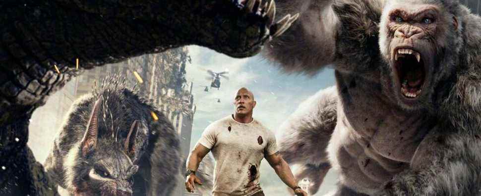 The Rock dit qu'il transforme l'un des `` plus grands '' jeux vidéo en film, ne dira pas lequel