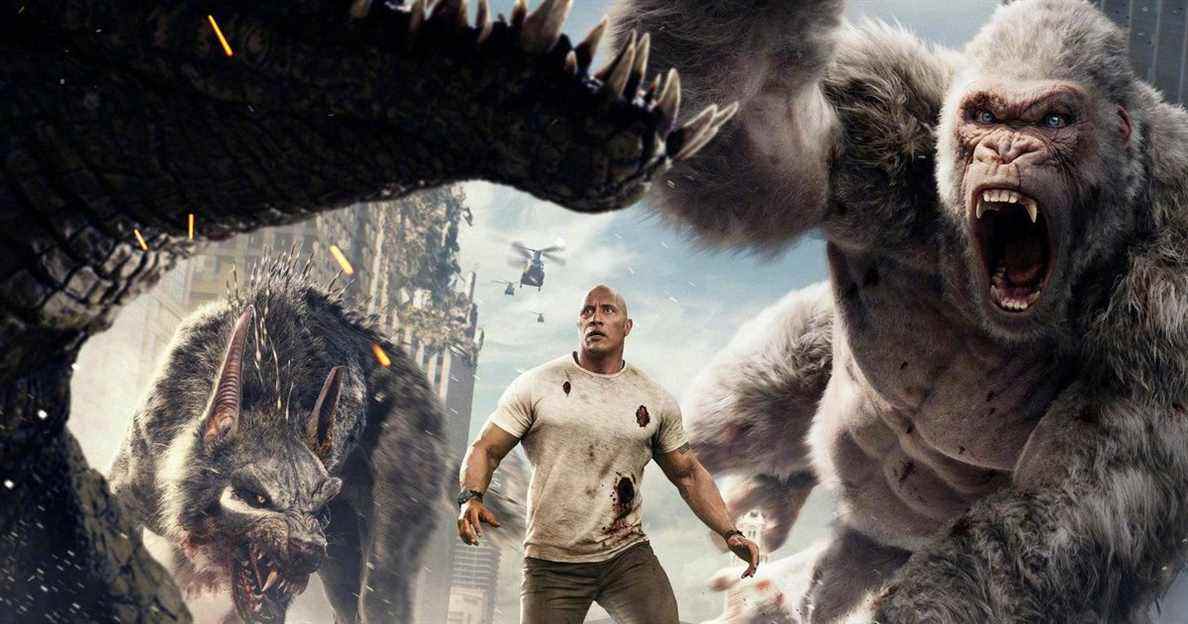 The Rock dit qu'il transforme l'un des `` plus grands '' jeux vidéo en film, ne dira pas lequel
