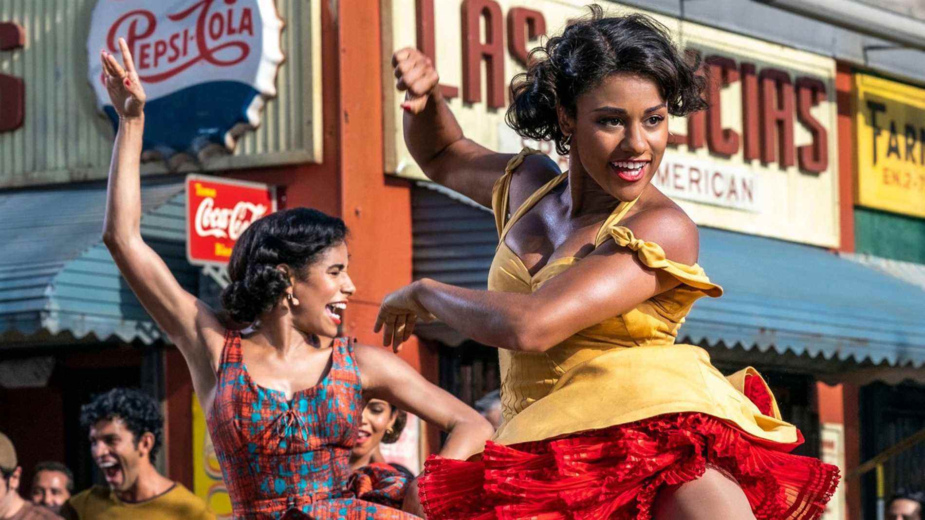 Ariana DeBose dans le rôle d'Anita dans West Side Story