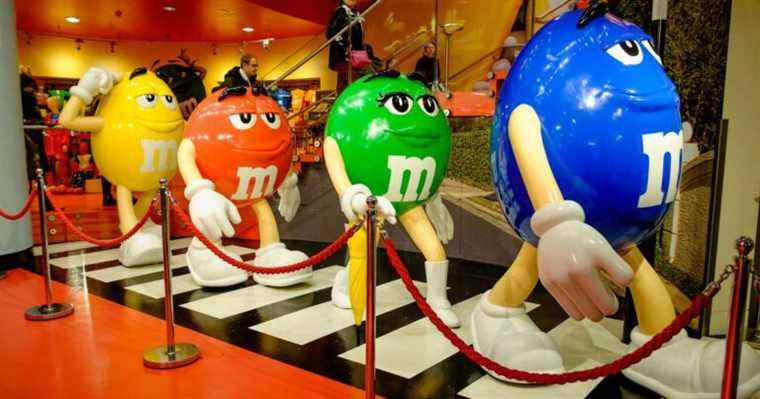 Que les M&M's soient chauds et méchants
