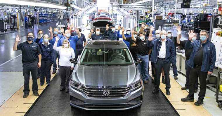 La production de la Volkswagen Passat se termine officiellement, l’assemblage de l’ID 4 EV sur le pont