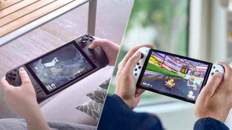 Valve Steam Deck vs Nintendo Switch OLED : que faut-il acheter ?