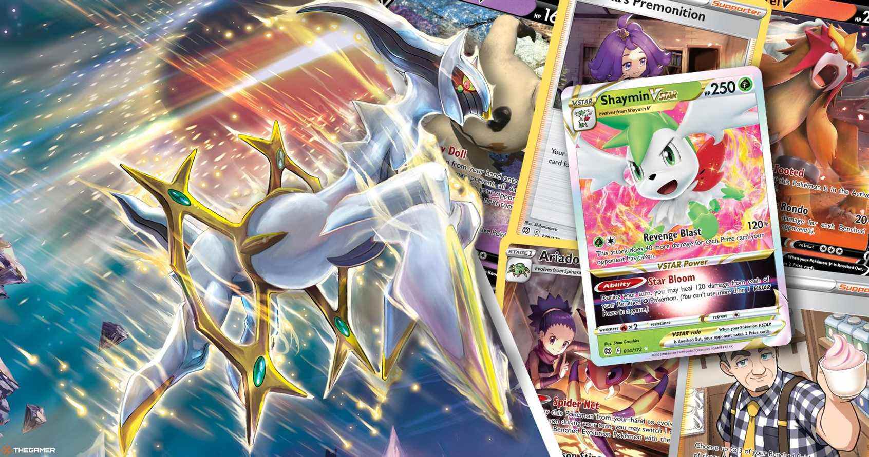 Exclusif Pokemon TCG Sword & Shield: aperçus de la carte Brilliant Stars - Shaymin VSTAR, Mimikyu V, Entei V, etc.
