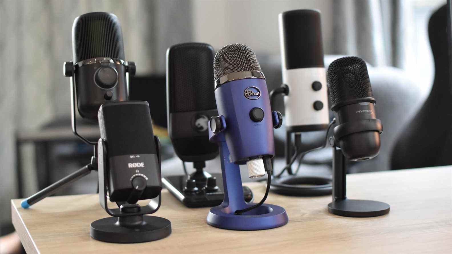     Les meilleurs microphones de jeu pour PC : notre sélection des meilleurs microphones USB

