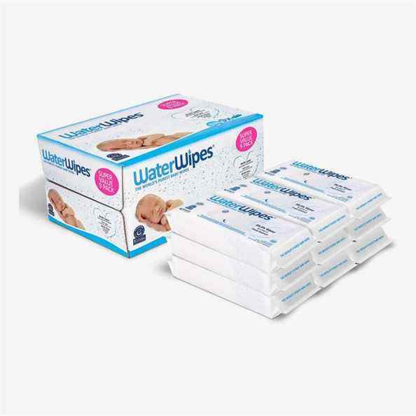 Lingettes pour bébé WaterWipes Original (paquet de 9)