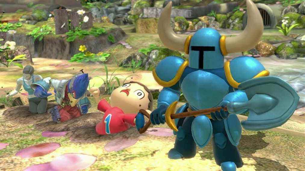 aider les trophées Super Smash Bros. Ultimate Shovel Knight