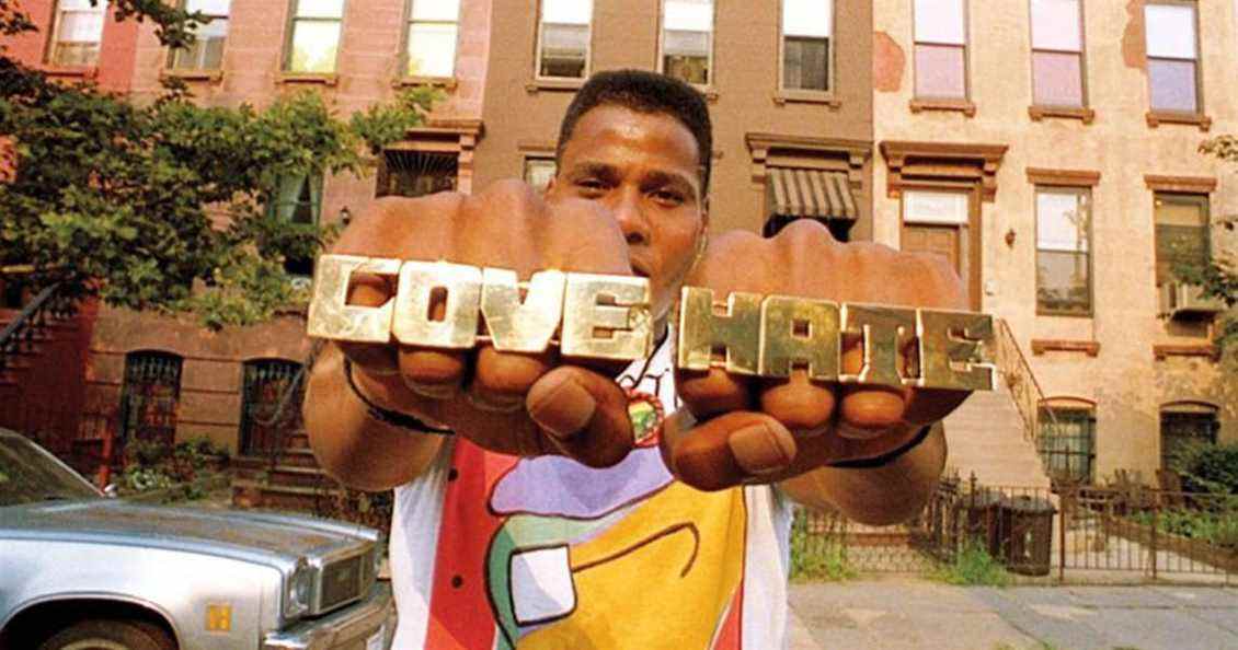 Bill Nunn dans le rôle de Radio Raheem dans Do The Right Thing.